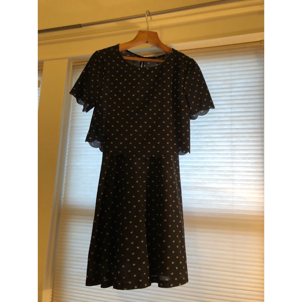 A black Topshop dress size 6 (runs small)